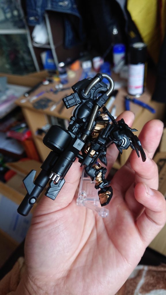 元々アマツ専用武器として最初に制作。何故かその後に突然グフを作りたくなる衝動に駆られた。