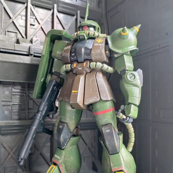 ザクの日に遅れて来たザク