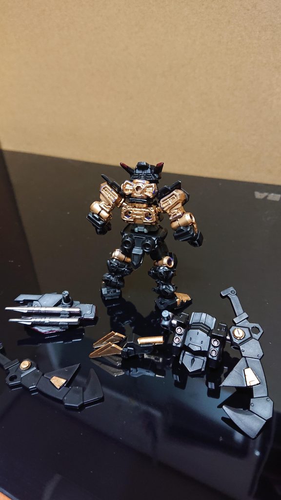 マガノイクタチの再現は難しく、hgフラウロスの武器で代用。