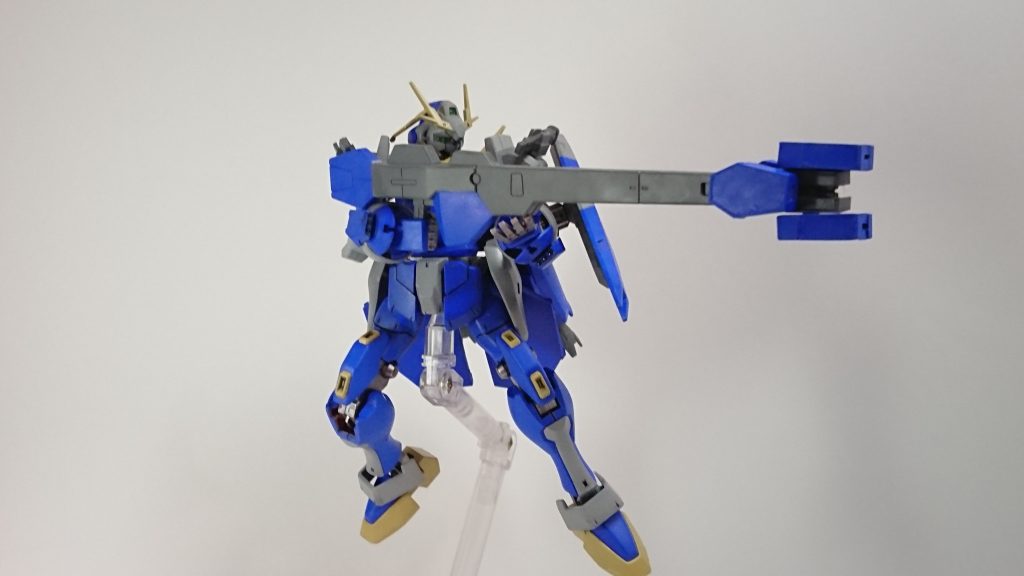 GNガードビットを上下左右に装備することで照射モードにその威力はハイメガやバーストモードの威力に匹敵する(という設定)