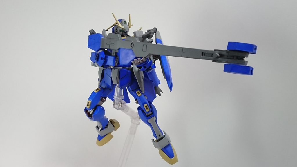 GNガードビットを上下に装備することで収束モードに射程距離が伸び、より高度な狙撃ができるようになります