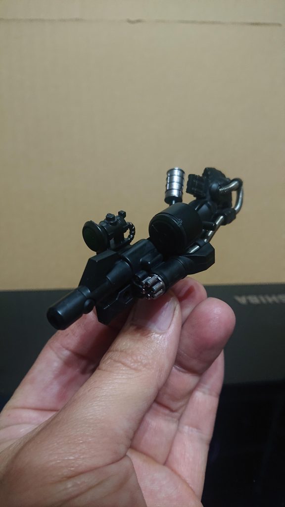 コトブキヤMSG,アンサンブルの余ったパーツでオリジナル武器制作。