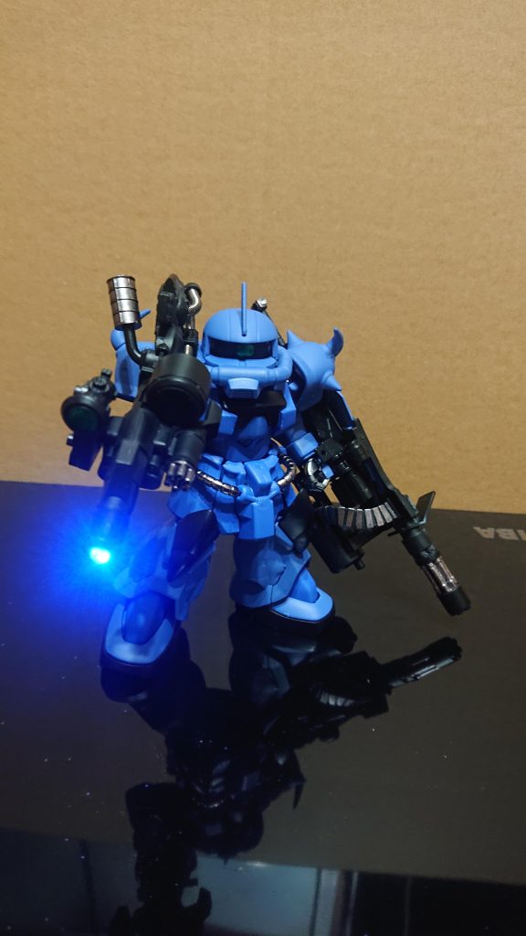 HG短縮SDグフカスタム–2枚目/制作者:Eustoma