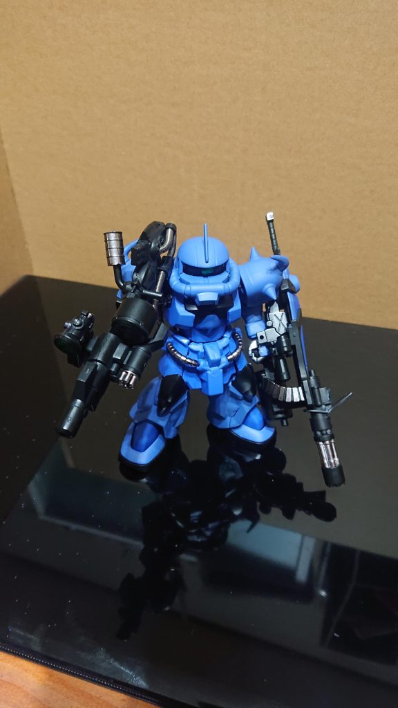 HG短縮SDグフカスタム–3枚目/制作者:Eustoma