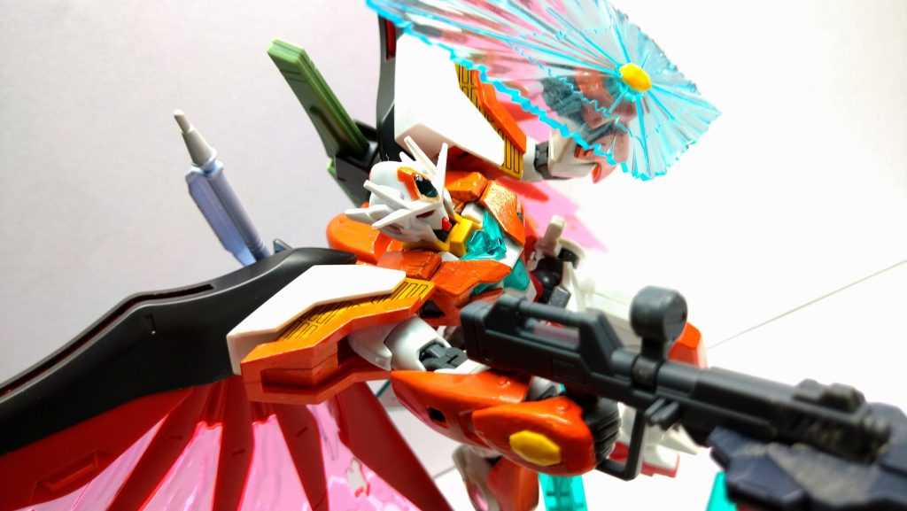 ガンダムブレイカー2、モバイルとトータル5年くらいゲーム内で愛用し続け、リアルでも側に置いておきたいという経緯で作り始めました!