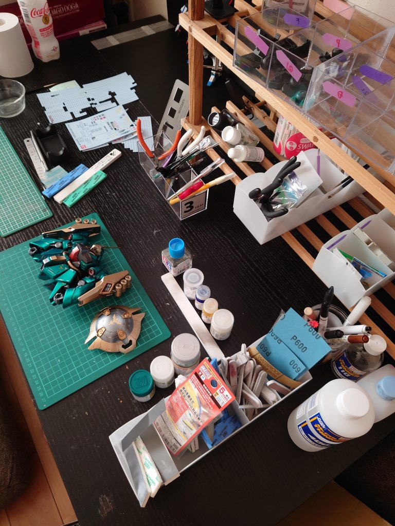 RE/100 MSN-03ヤクト・ドーガ(ギュネイ・ガス機) –2枚目/制作者：Orz