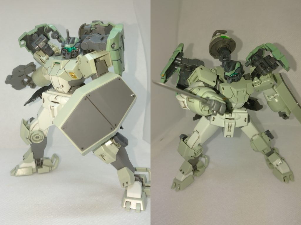 そのままブンドド。 このずっしりしたフォルムはガンダム系のすらっとした機体とはまた別の良さがありますね。