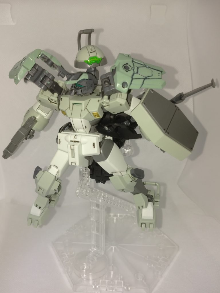 ロケット装備でブンドド。こちらはデミトレヘッドも使って偵察中のイメージ。