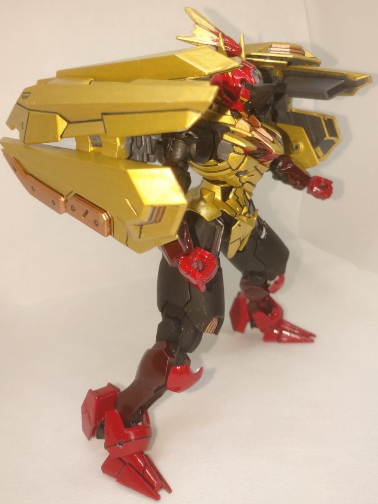 グレンアルマのかえんほうしゃ! …たぶんビームですが。