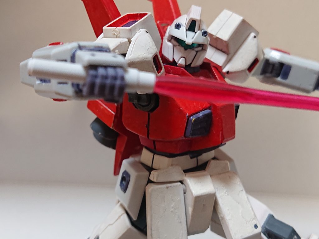 今回の機体の改造点は①バックパックをジェガンのものに変更②頭部を加工したジムⅢビームマスターのものに変更③肩を除く腕部をガンダムMk-Ⅱのものに変更④サイドアーマーをパワードジムカーディガンのものに変更といったものです。ちなみにストライクダガーのビーム・ライフルを装備させてますが、投稿制限があるのでそちらは明日投稿します。元々の名前はツイッターで募集したものを組み合わせた