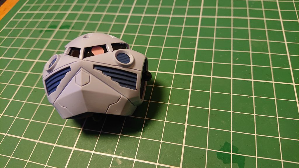 腹部のスジ彫りはわりとうまくいきました！