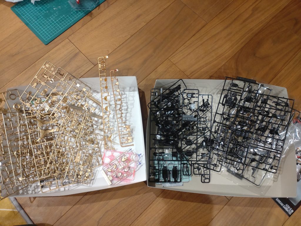 全塗装2作目今回も簡単ランナー塗装です