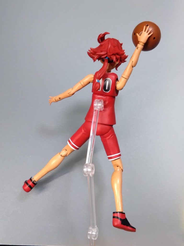 シュート時の後ろ姿