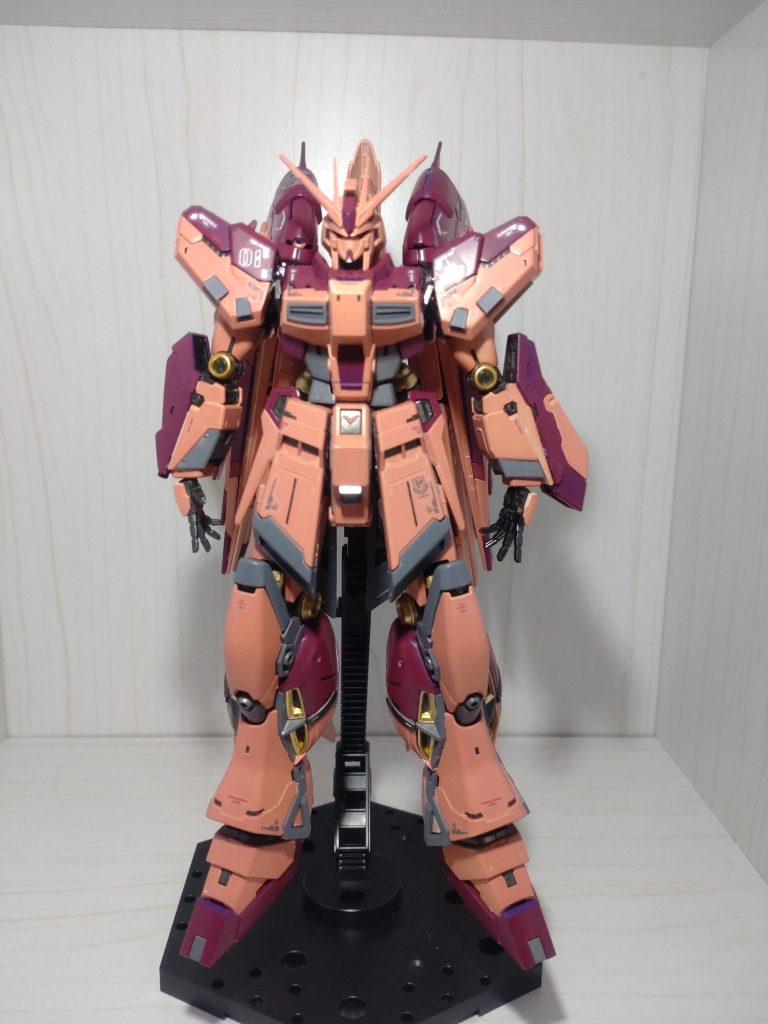 組み上げただけでこの仕上がりとは素人にはありがたい　大満足です