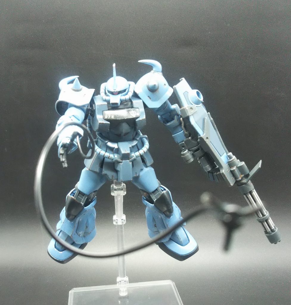 ビリビリーグフカスは2機目の製作でした。良いキットは何度作っても楽しめます。