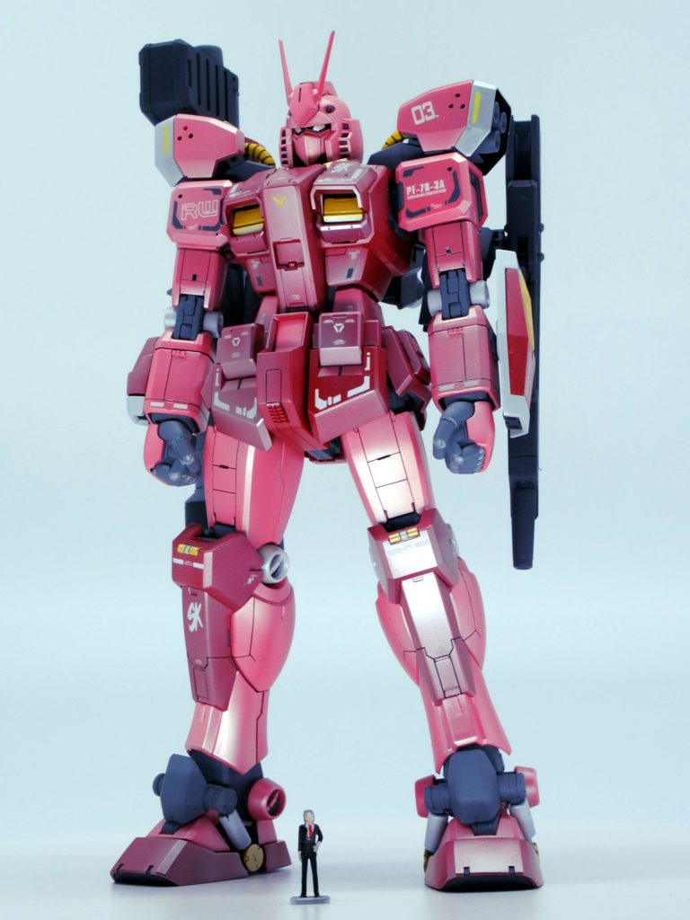 ガンダムアメイジングレッドウォーリア–2枚目/制作者：@Tarokichi312