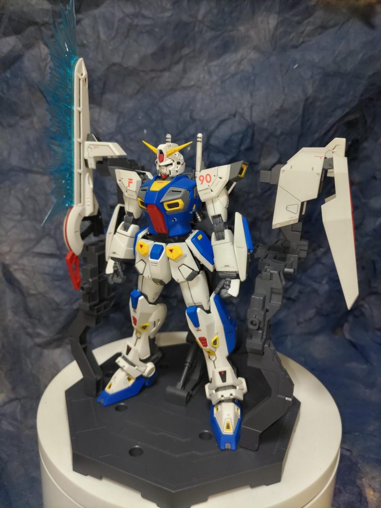 1/100MGガンダムF90ミッションパック専用ハンガー｜G.ボーイさん
