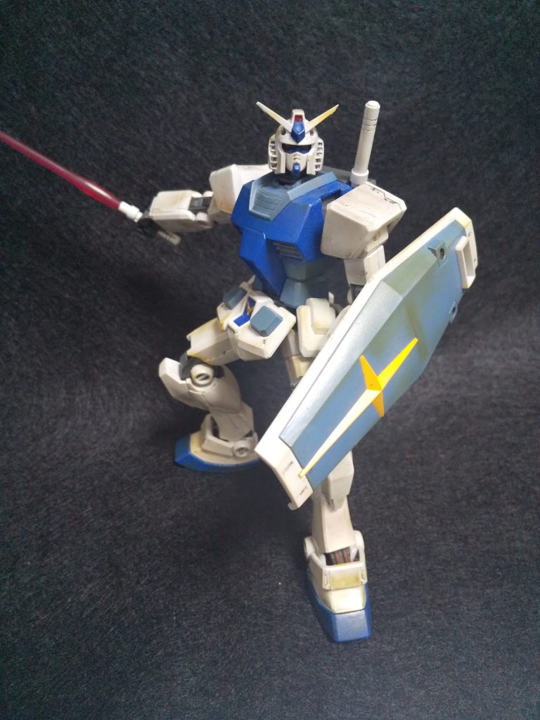 結構汚したつもりが写真に撮ると目立たず。もっと思い切って汚したほうがいいのか？