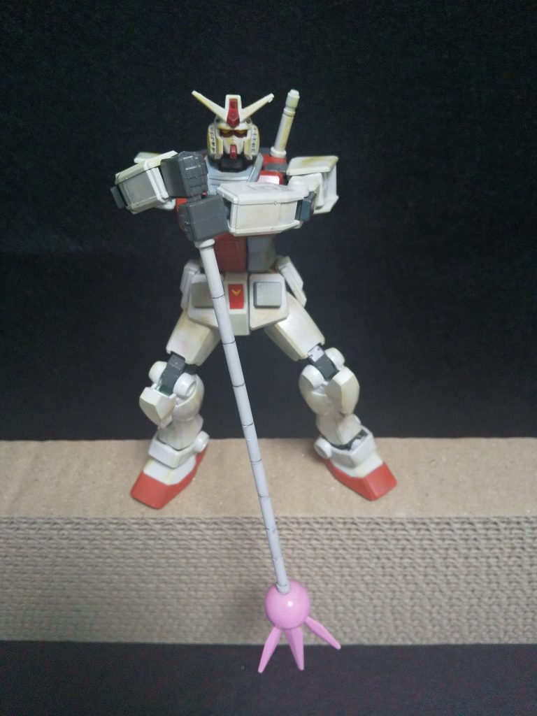 フルウエポンの中で一番欲しかったジャベリン。例のポーズです。最後までご覧いただきありがとうございました。