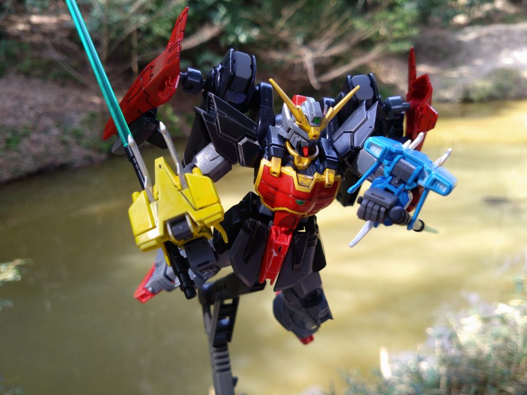 近接戦に特化してる設定なので武器はトンファーを。