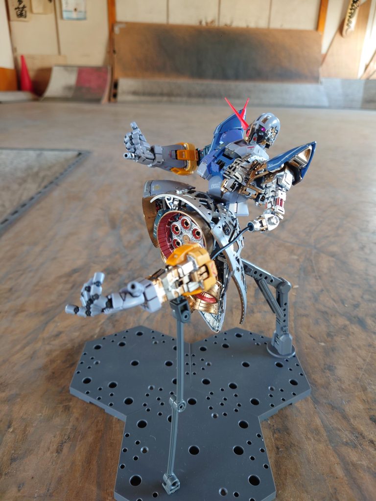 ネットで見て、カッコよかったので真似してみました。