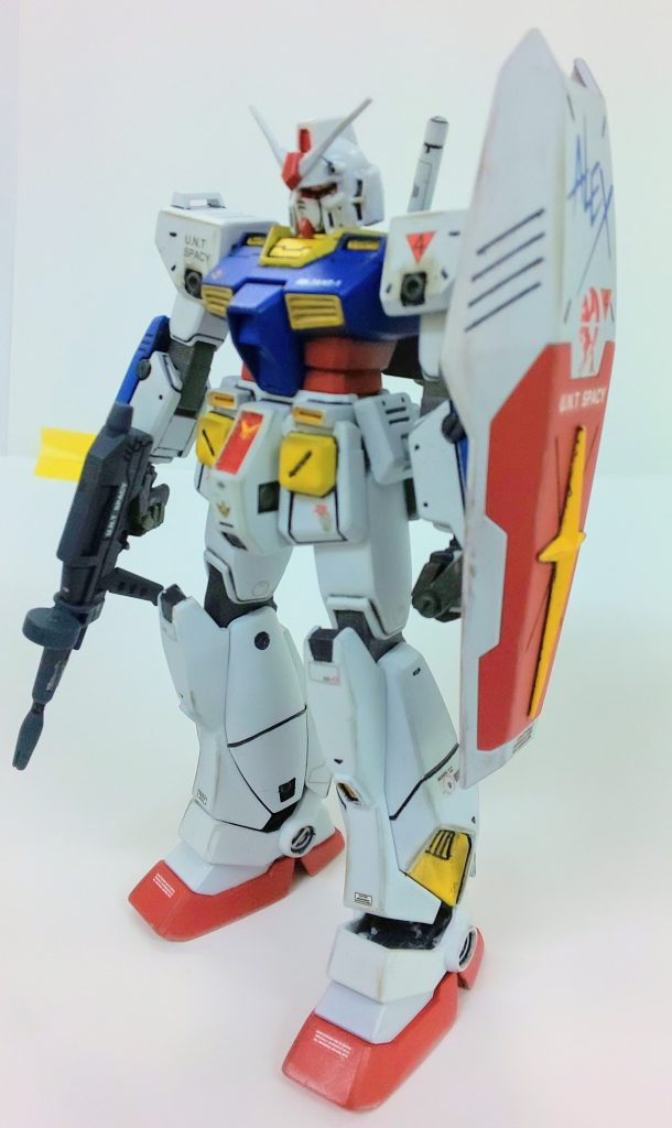 フロントアーマーにヘリウムコアを取付(パーツ取り寄せ)しました。