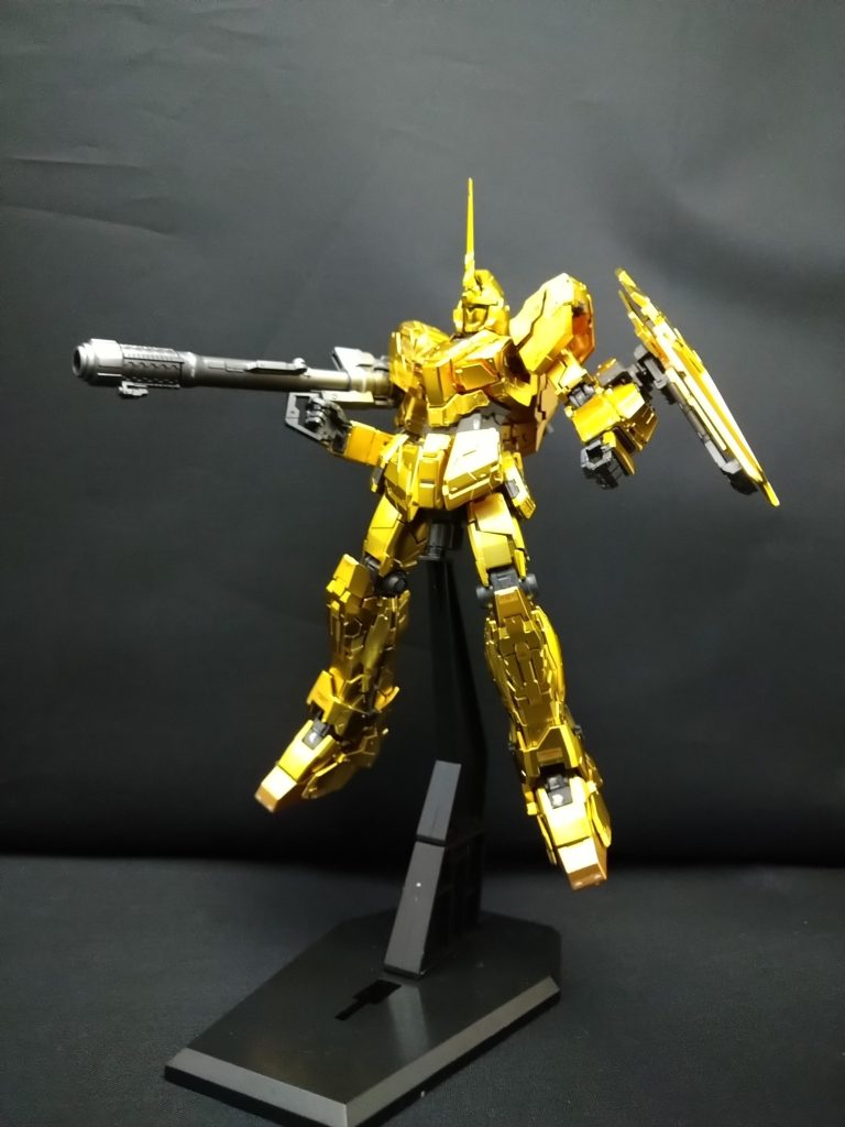 RGユニコーンガンダム　ユニコーンモード　ゴールドコーティング–4枚目/制作者：ASH7045F