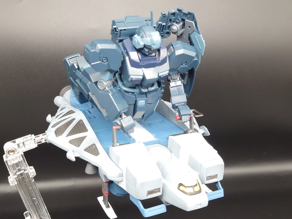 同スケールのジェスタを乗せてみました！