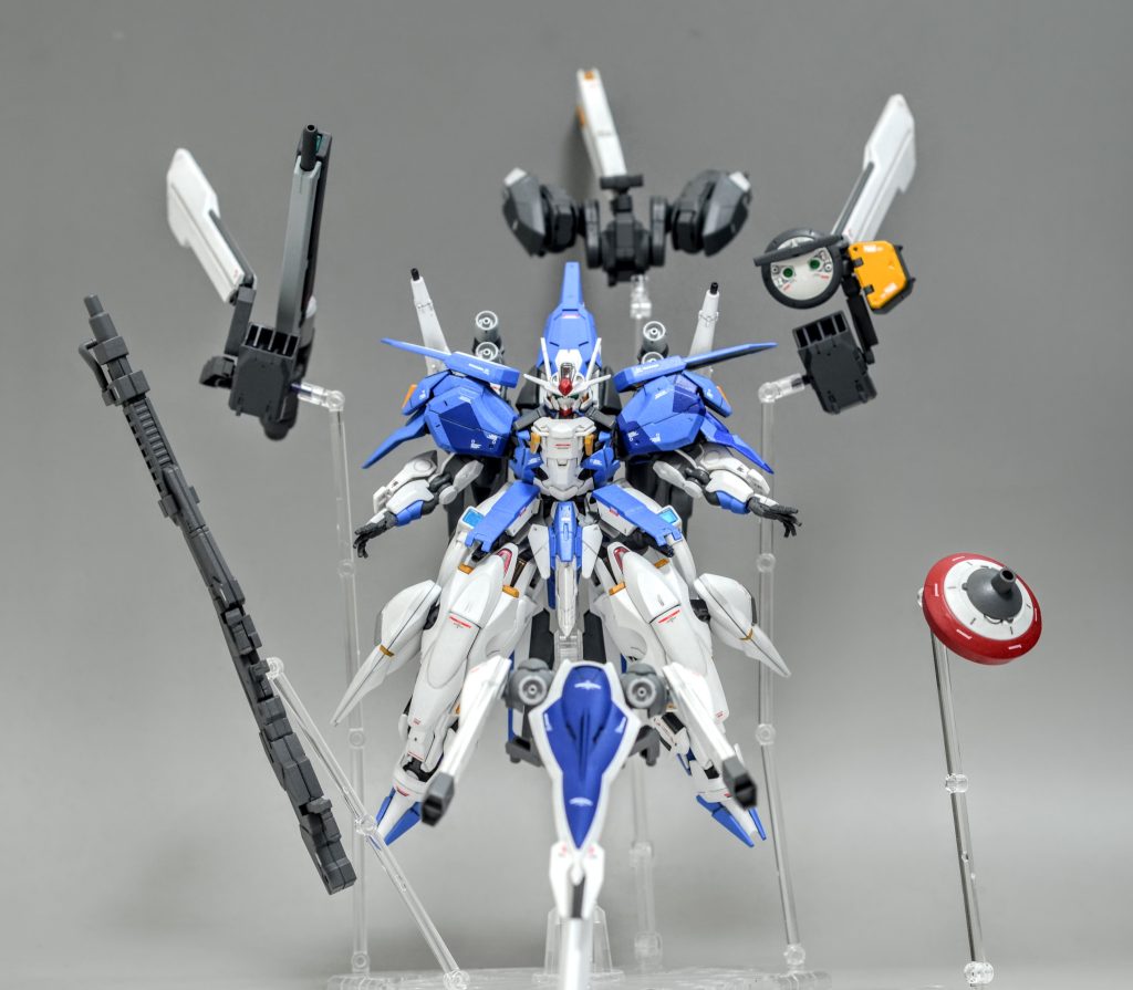 より小回りの効く強化型Ex-A形態が必要になった場合や強化パーツのダメージが限界に達した際にパージする。