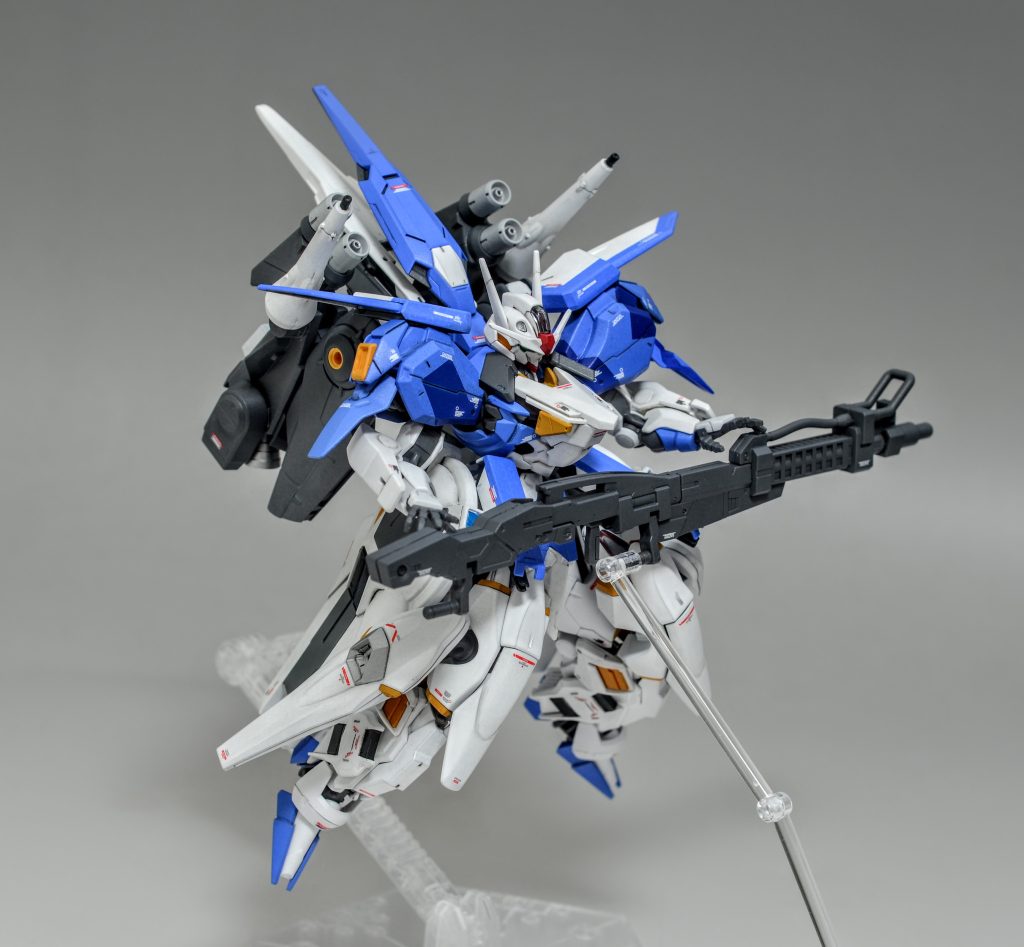 例のポーズです!