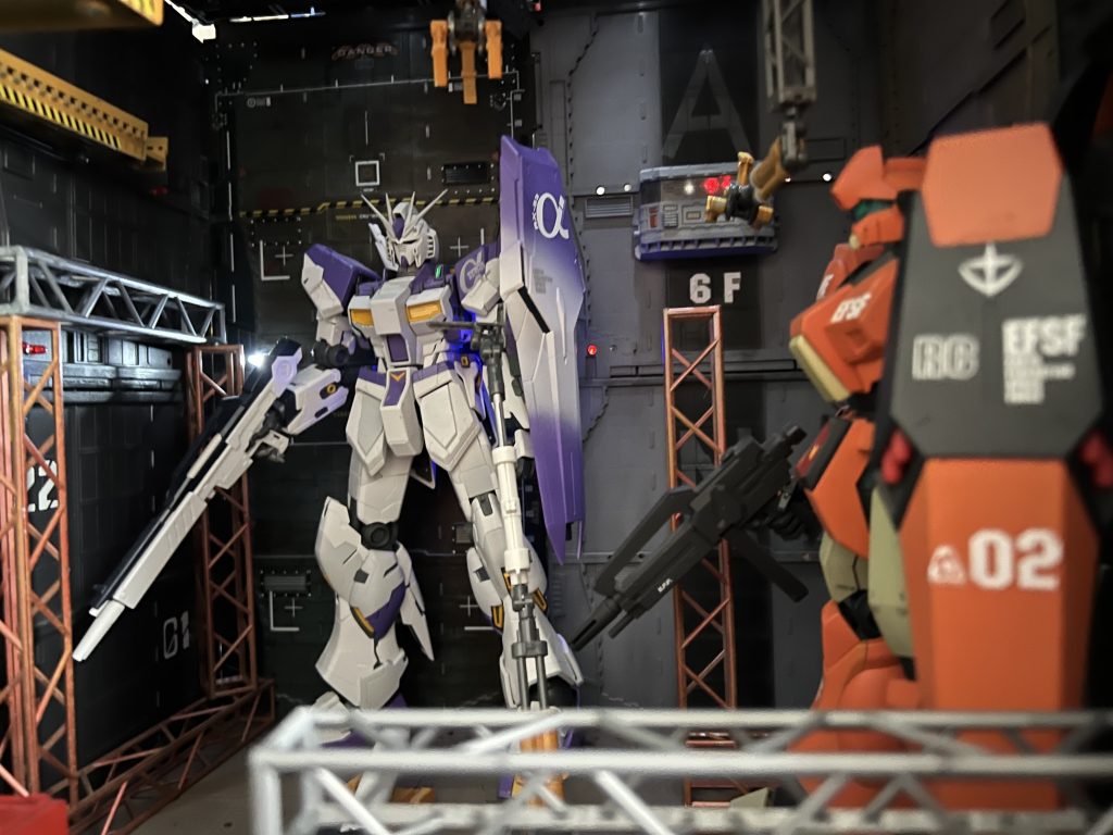 AE & 地球連邦軍🌏EFSF  MS格納庫ジオラマ–5枚目/制作者：SINANJU