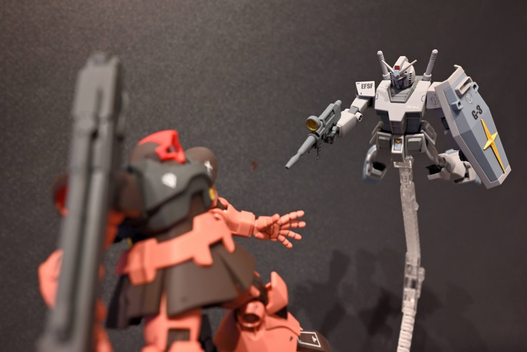 リックドム、ビックリ！になってしまった🤣