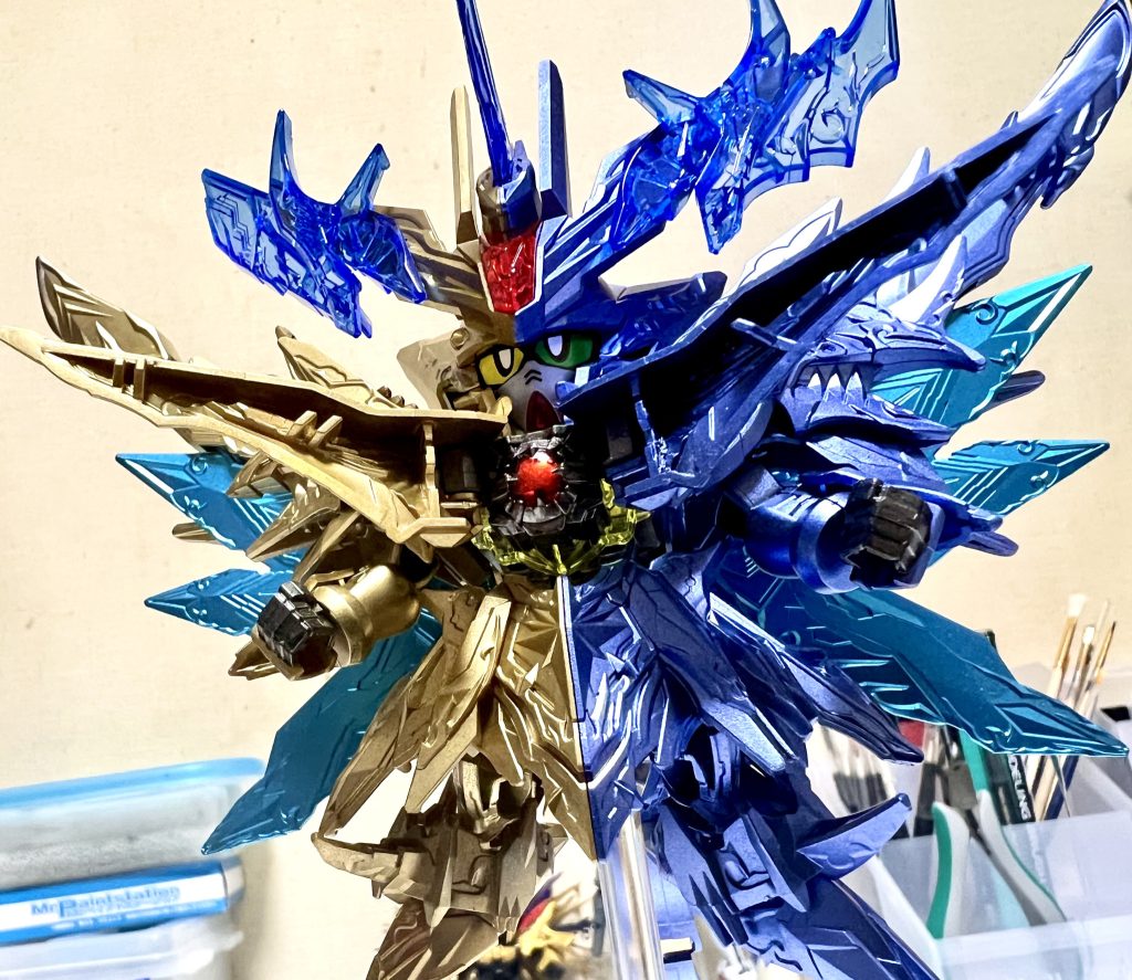 コア?部分は裏からメッキシルバーでいい感じになってくれました!