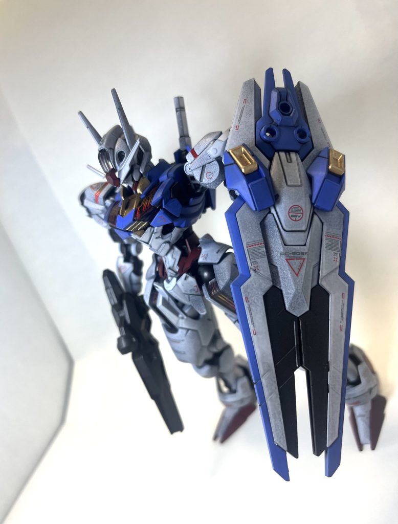 スプレー全塗装　HG ガンダムエアリアル