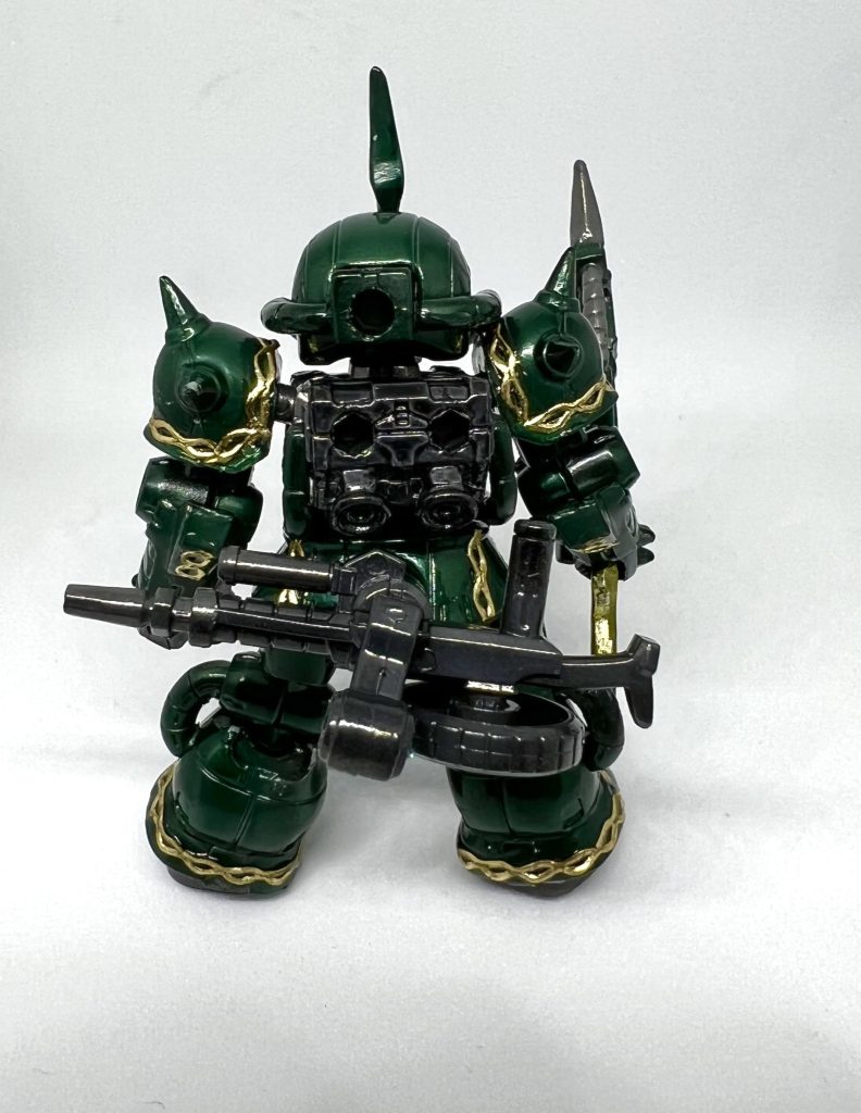 モビルスーツアンサンブル　ドズル専用ザクⅡ–4枚目/制作者：ガシャポン魂