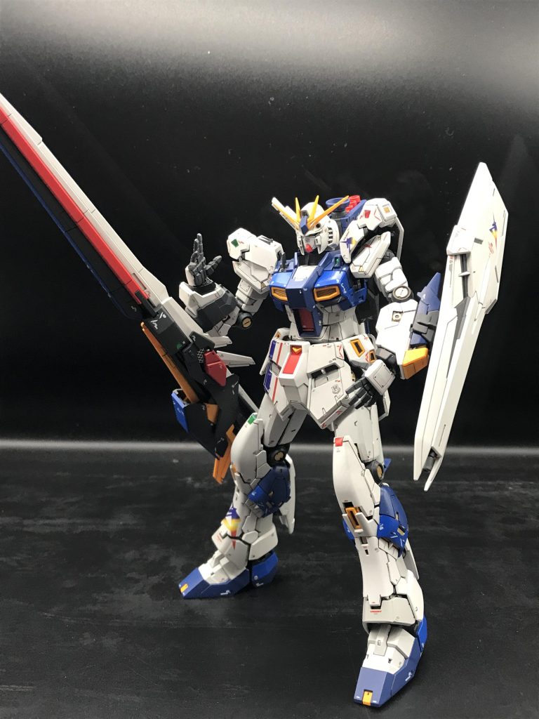 ビームライフル持たせ忘れた😳