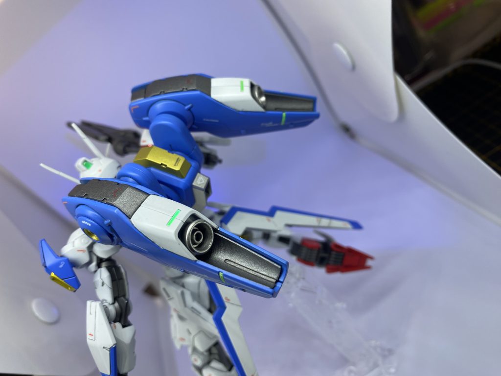 純正感が出るかもと思い、エアリアルと同色に塗装しました。