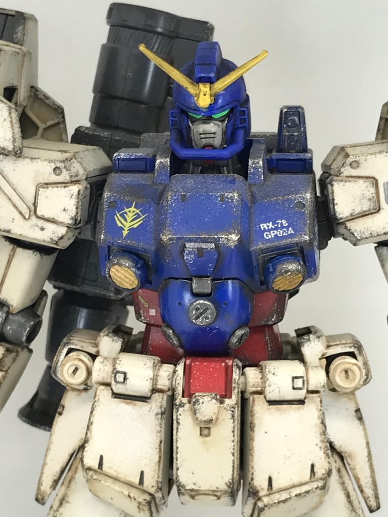 あら不思議、GP02の頭部をガンダムマックスターに変えただけでビッグ・ザ・武道ぽく!見えないか…😨ちなみにビッグ・ザ・武道の正体はネプチューンキングです🥸(ネタバレ)というわけでせっかくなので今回使用した機体をご紹介