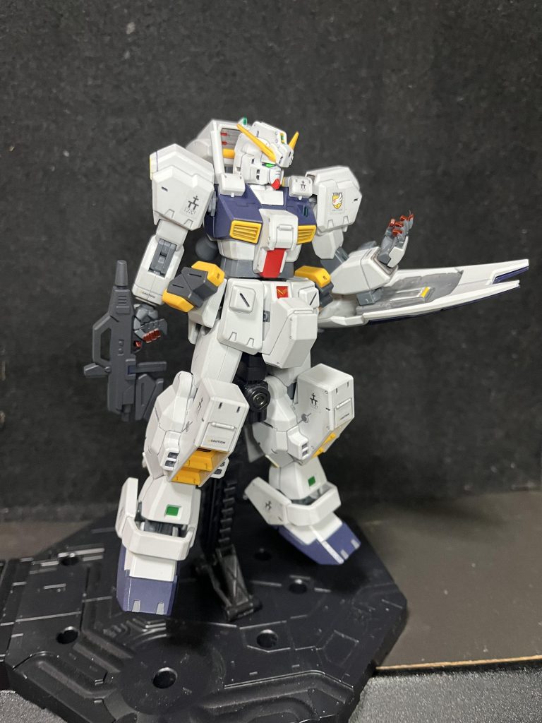 今回はウェザリング控え目で