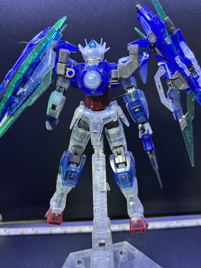 RG ダブルオークアンタフルセイバー　クリアカラー–5枚目/制作者：Koki Sonoda