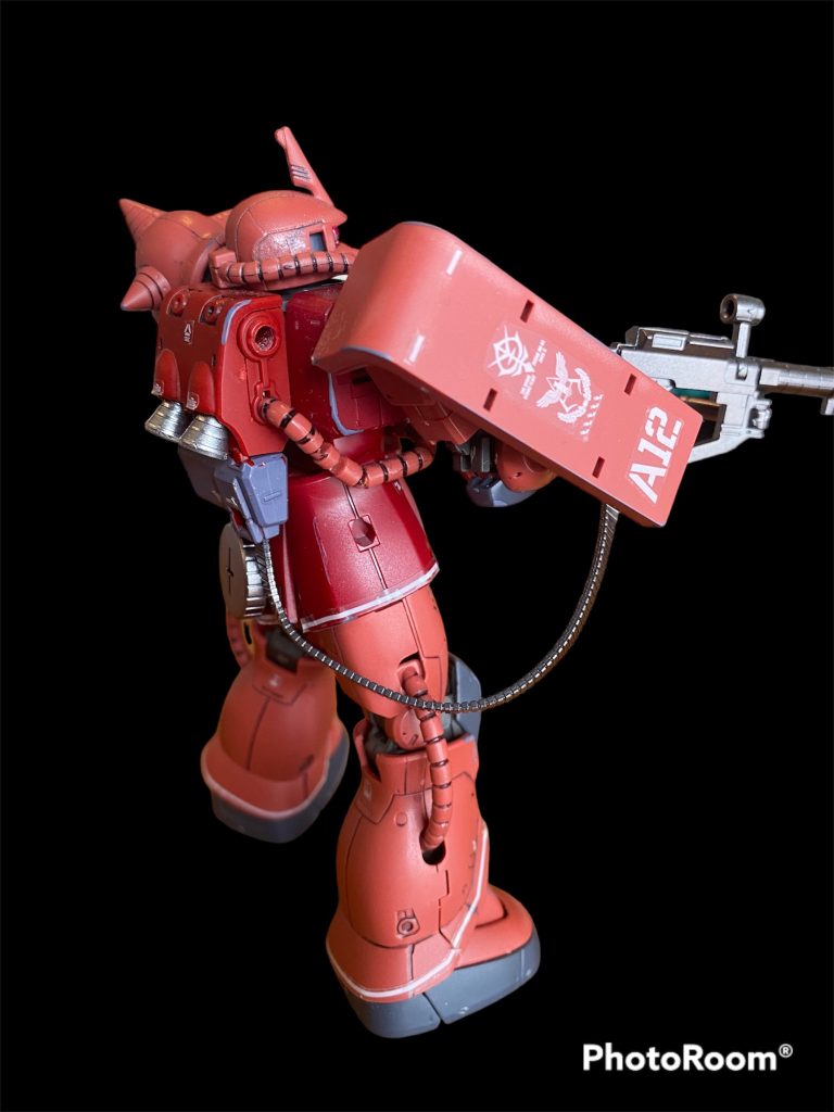 HG シャア専用ザク ORIGIN–2枚目/制作者:@jhonkosu