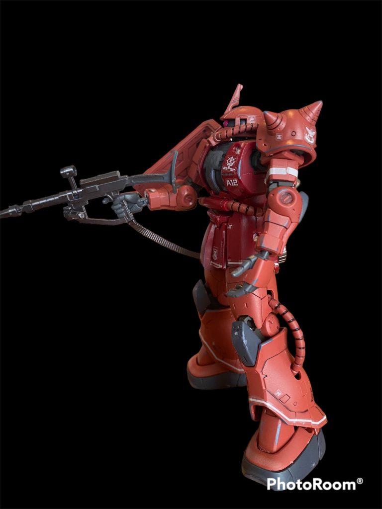 HG シャア専用ザク ORIGIN–4枚目/制作者:@jhonkosu