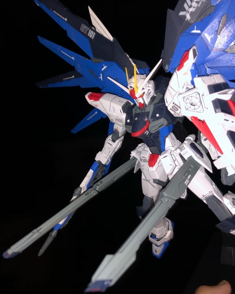 SEED DESTINYからのレールガンを撃つ時のバンクを意識して撮影してみました。