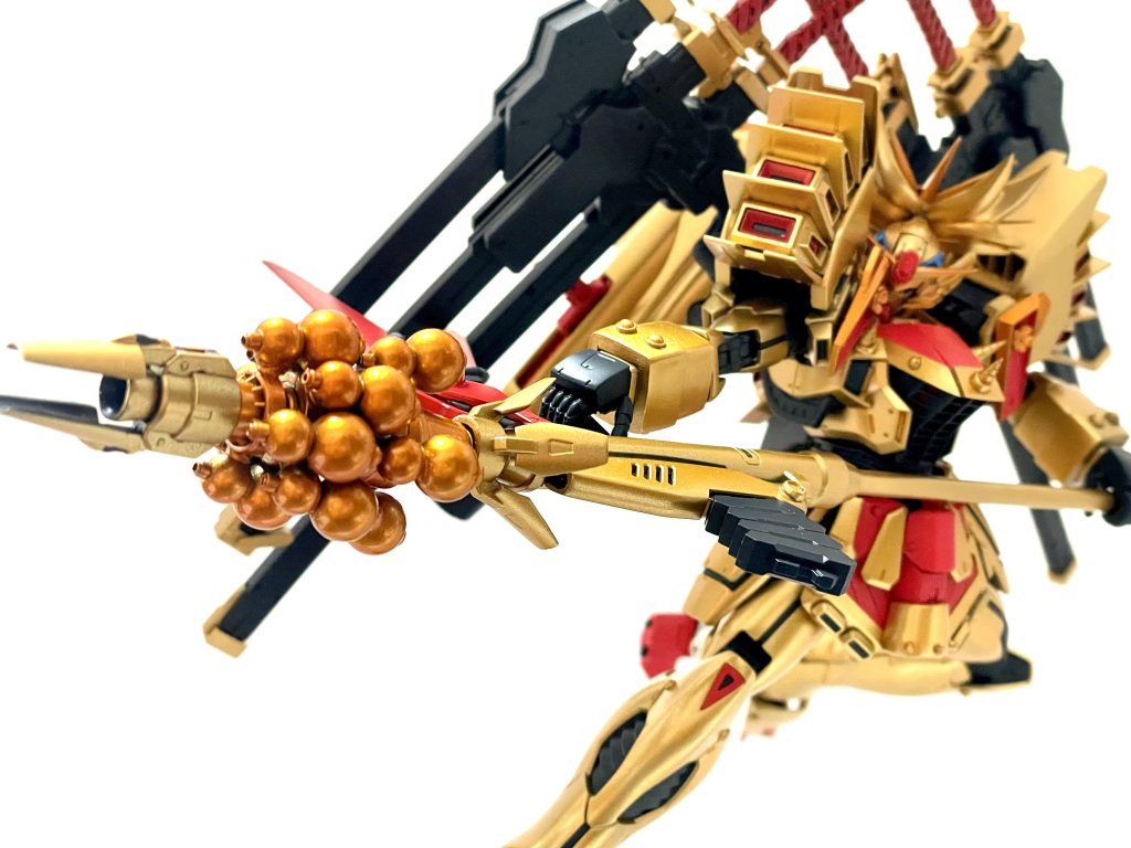 オリジナル武器「瓢箪ランチャー」の狙撃シーン。ストフリっぽい。