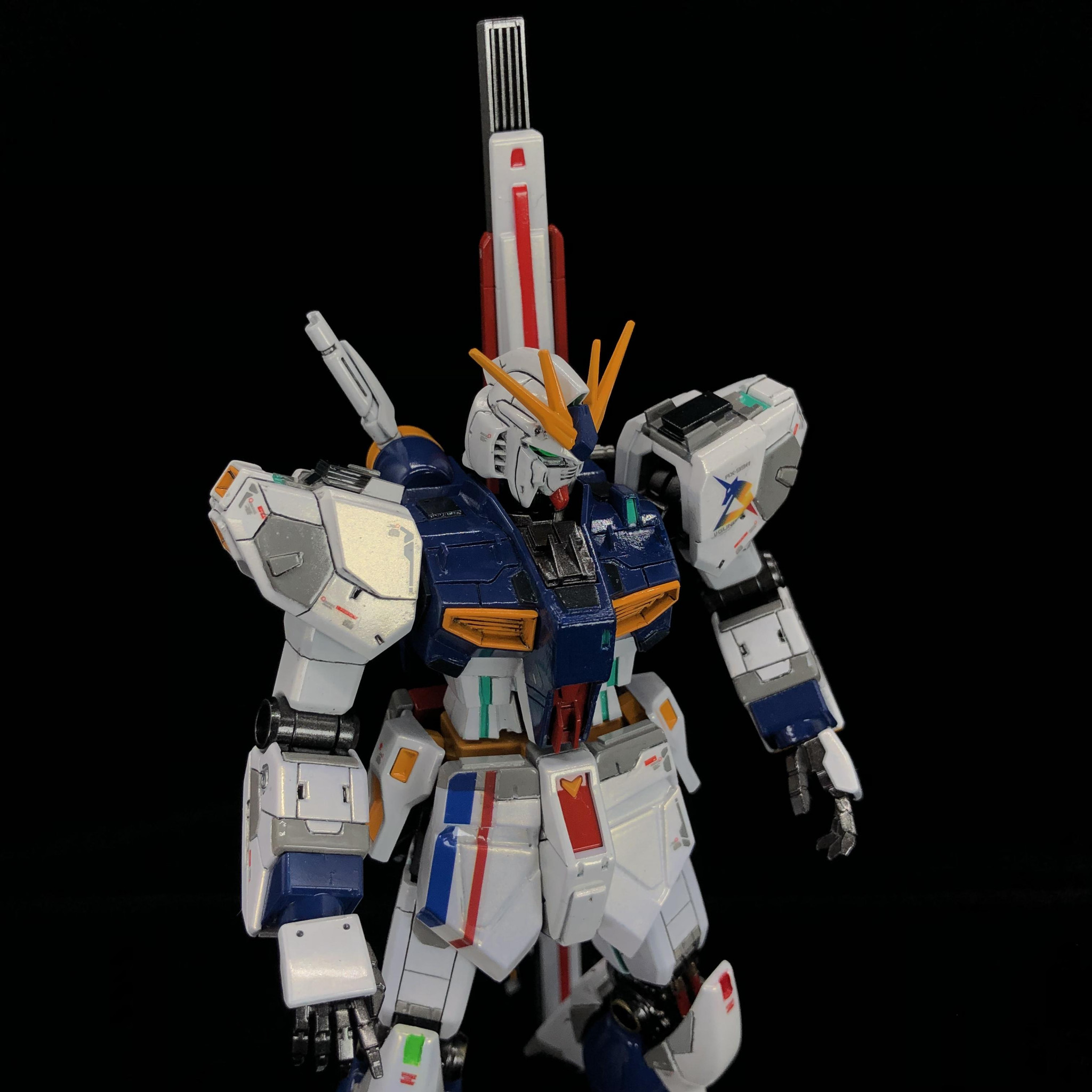 模型/プラモデルSIDE-F RX-93ffνガンダム RG＋EG＋アクションベース＋ ...