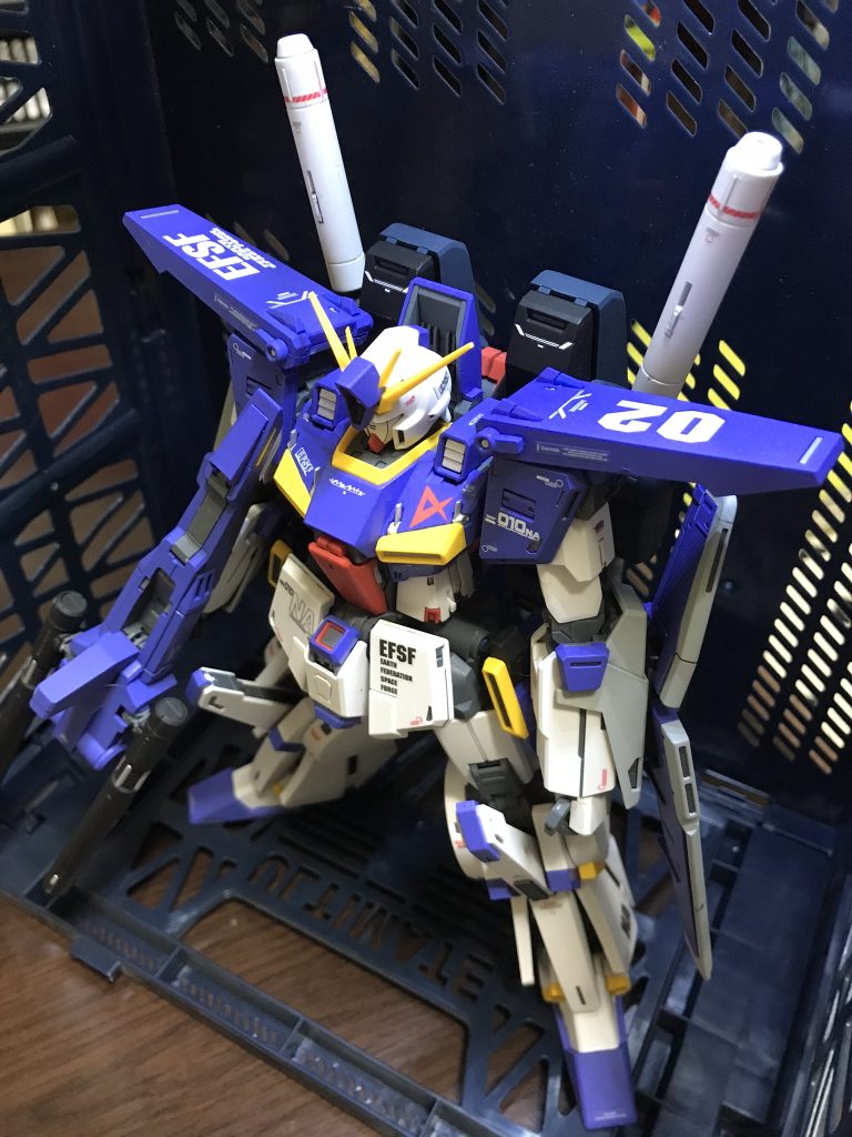 ZZガンダム アムロ機–8枚目/制作者：真樹京介