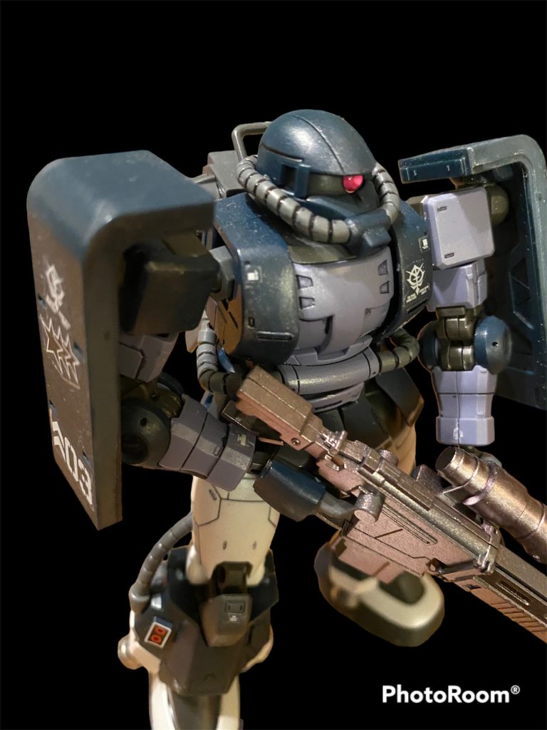 HG 黒い三連星ザク　ORIGIN–4枚目/制作者：@jhonkosu