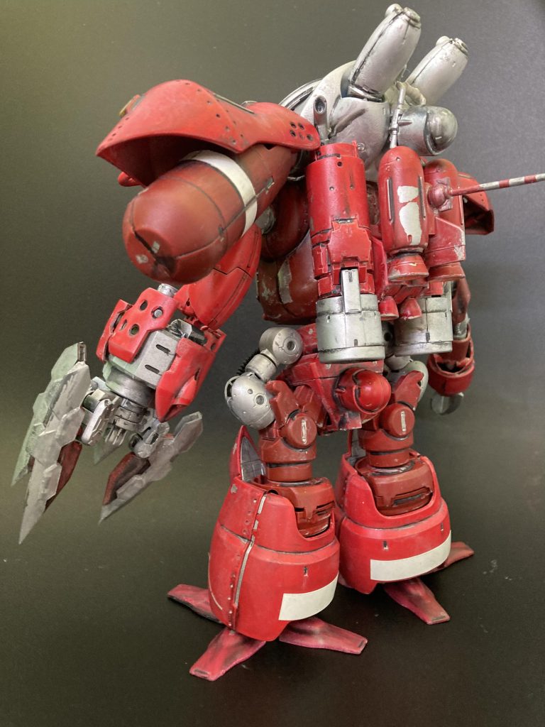 敵機を貫く大きなアイアンネイルを装着しています^ ^