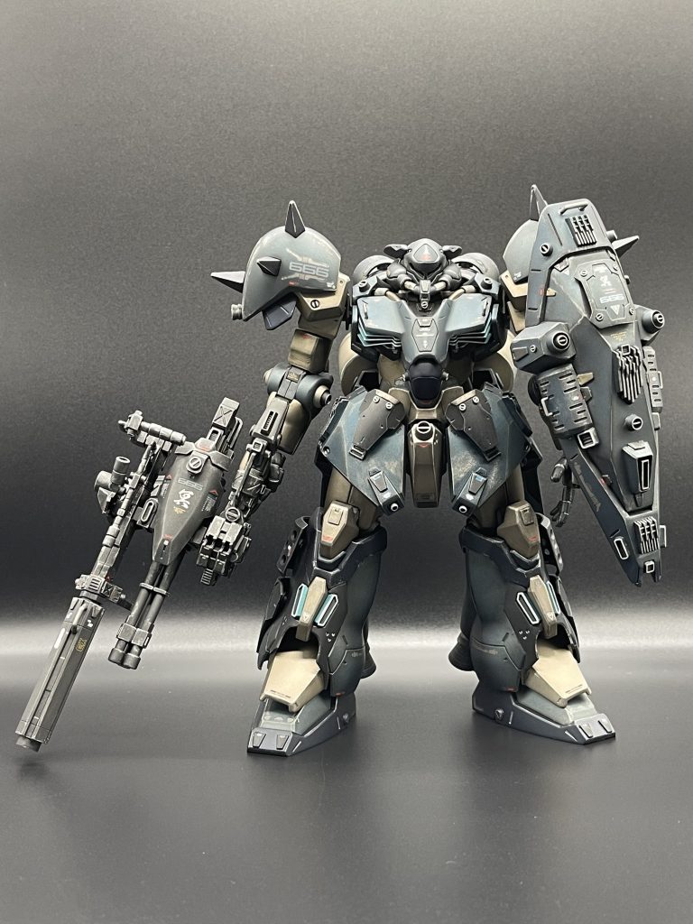 毎度、武装類から製作開始するのですが、今回もまずは武器を作ってから本体に取り掛かりました。