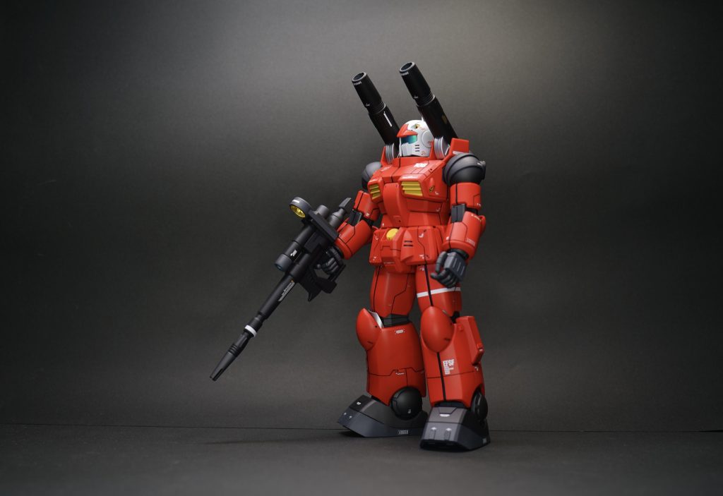 ガンキャノン独特のカタマリ感が好きです。